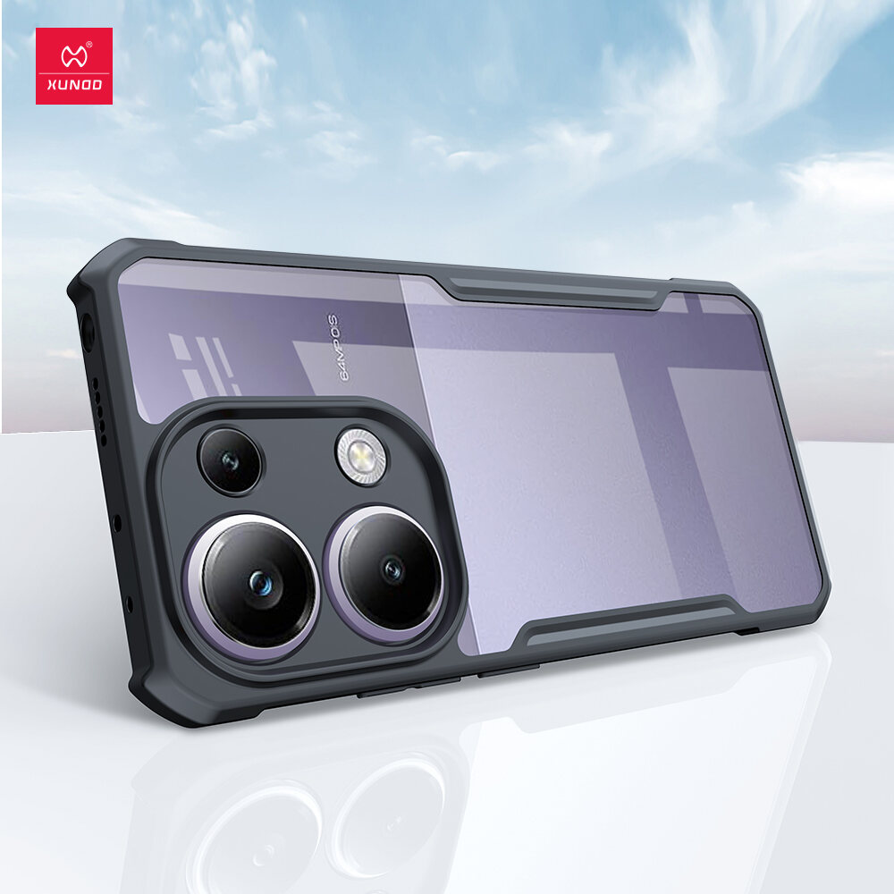 XUNDD Redmi note13 Pro 4G/Xiaomi Poco M6 Pro 4G Case air-bag Anti Drop Anti Scratch Protective Covers Anti-fingerprint Anti-sweat soft shell