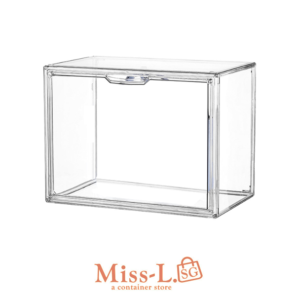 CORAL-Bag Storage Box With Magnetic Cover Handbag Storage Organizer