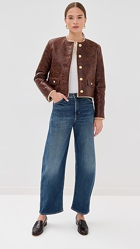 Zanie Short Shearling Coat